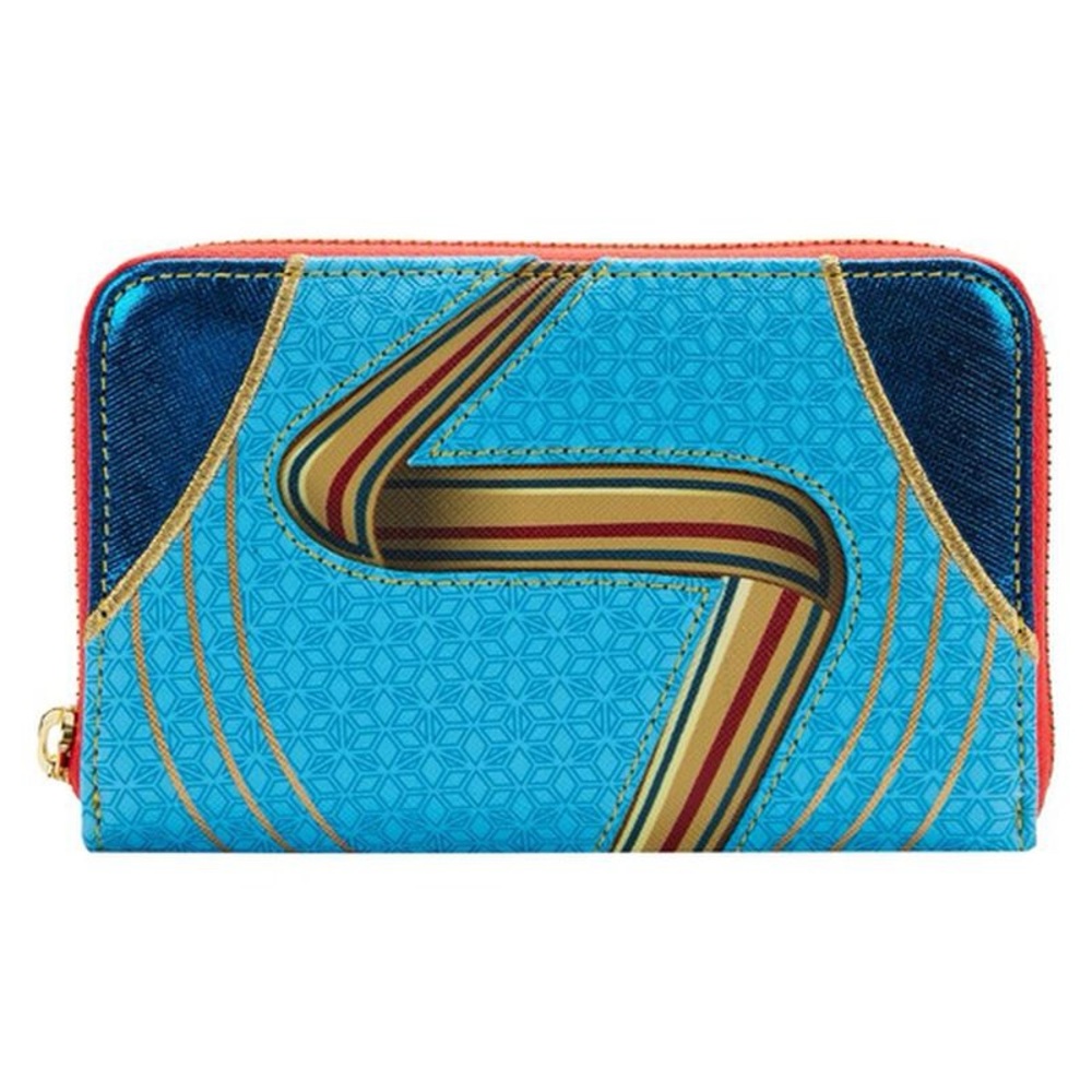 LOUNGEFLY Disney MARVEL Ms. Marvel Cosplay Zip Around Wallet